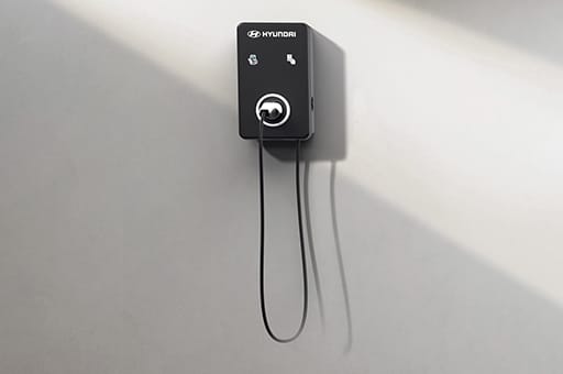 Smart connected wall box charger